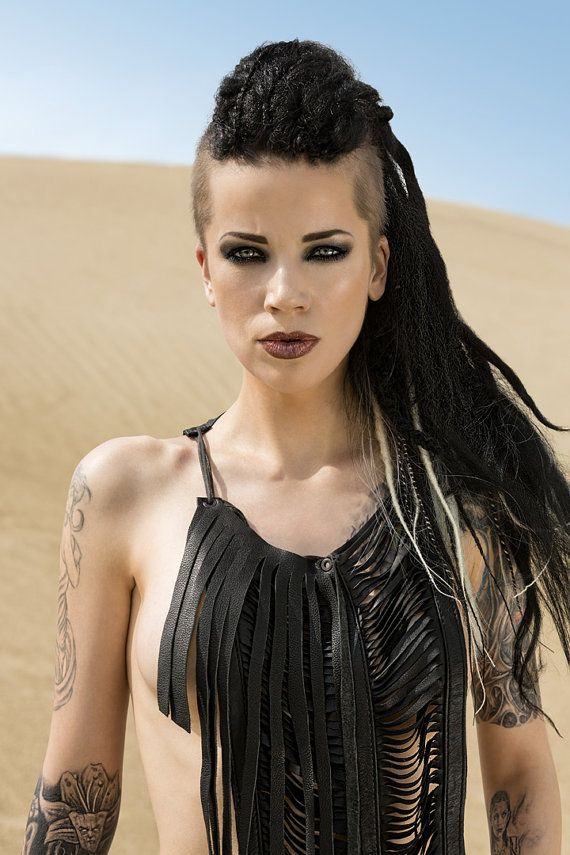 Female Warrior Hairstyles
 Tribal Desert Dweller Native Bohemian Warrior Goddess