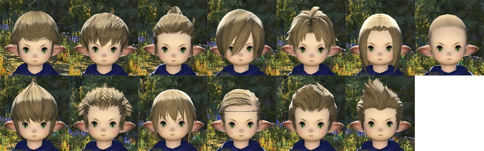 Ffxiv Male Hairstyles
 FFXIV Character Creation – Ald Shot First