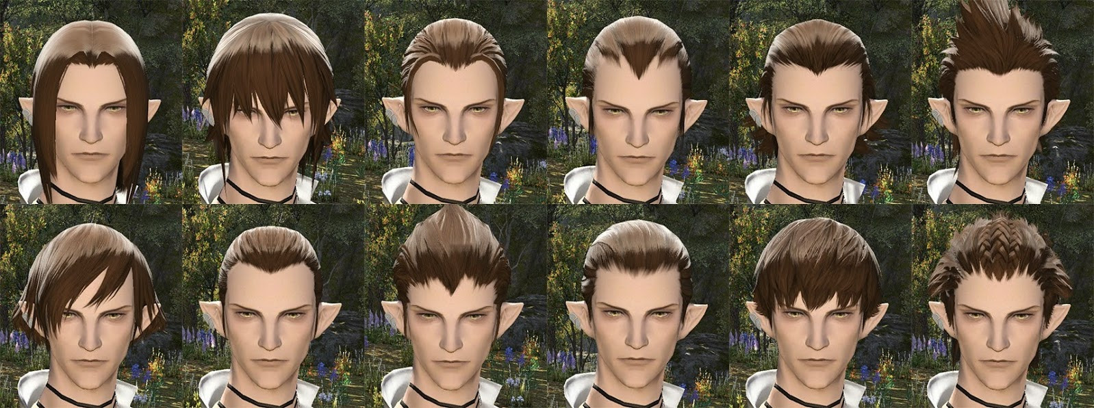Ffxiv Male Hairstyles
 FFXIV Character Creation