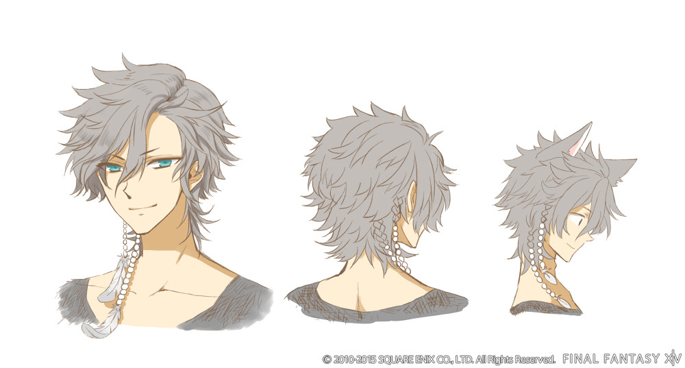 Ffxiv Male Hairstyles
 Hairstyle Design Contest [Probable] Winners ffxiv