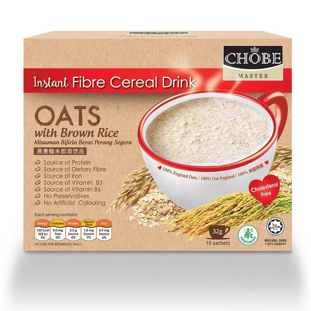 Fiber Brown Rice
 Chobe Master Instant Fiber Cereal Drink OAT with BROWN