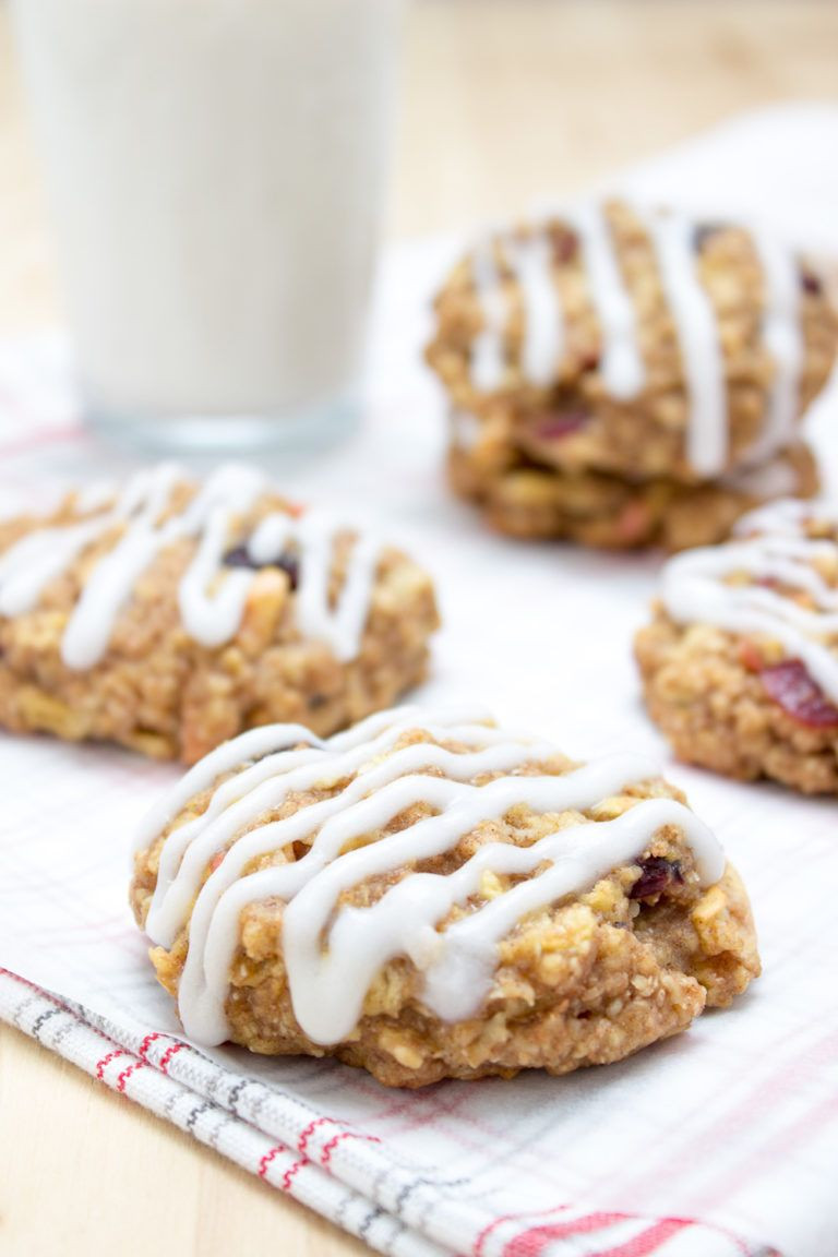 Fiber In Oatmeal Cookies
 Soft and chewy Apple Cinnamon Oatmeal Cookies perfect