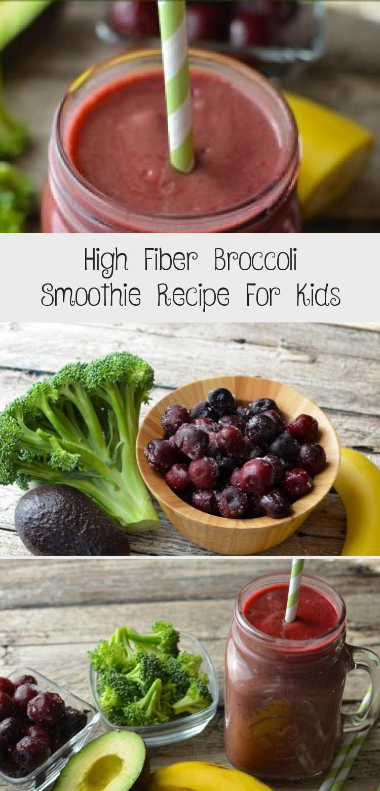 Fiber Smoothies Recipes
 High Fiber Broccoli Smoothie Recipe For Kids