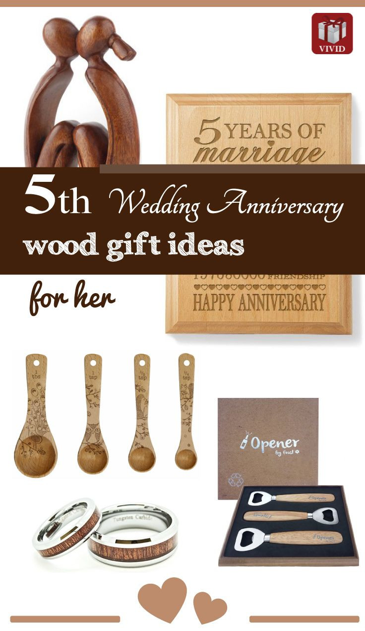 Fifth Year Anniversary Gift Ideas For Her
 5th Wedding Anniversary Gift Ideas for Wife