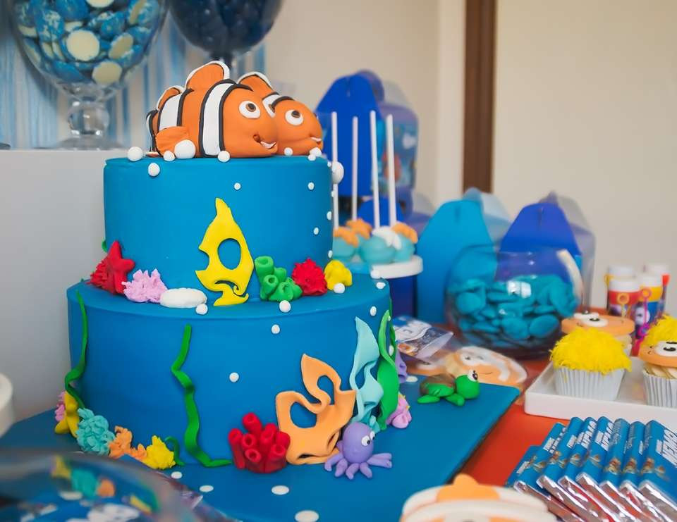 Finding Nemo Birthday Decorations
 Nemo Birthday "Hunters Nemo 1st Birthday"