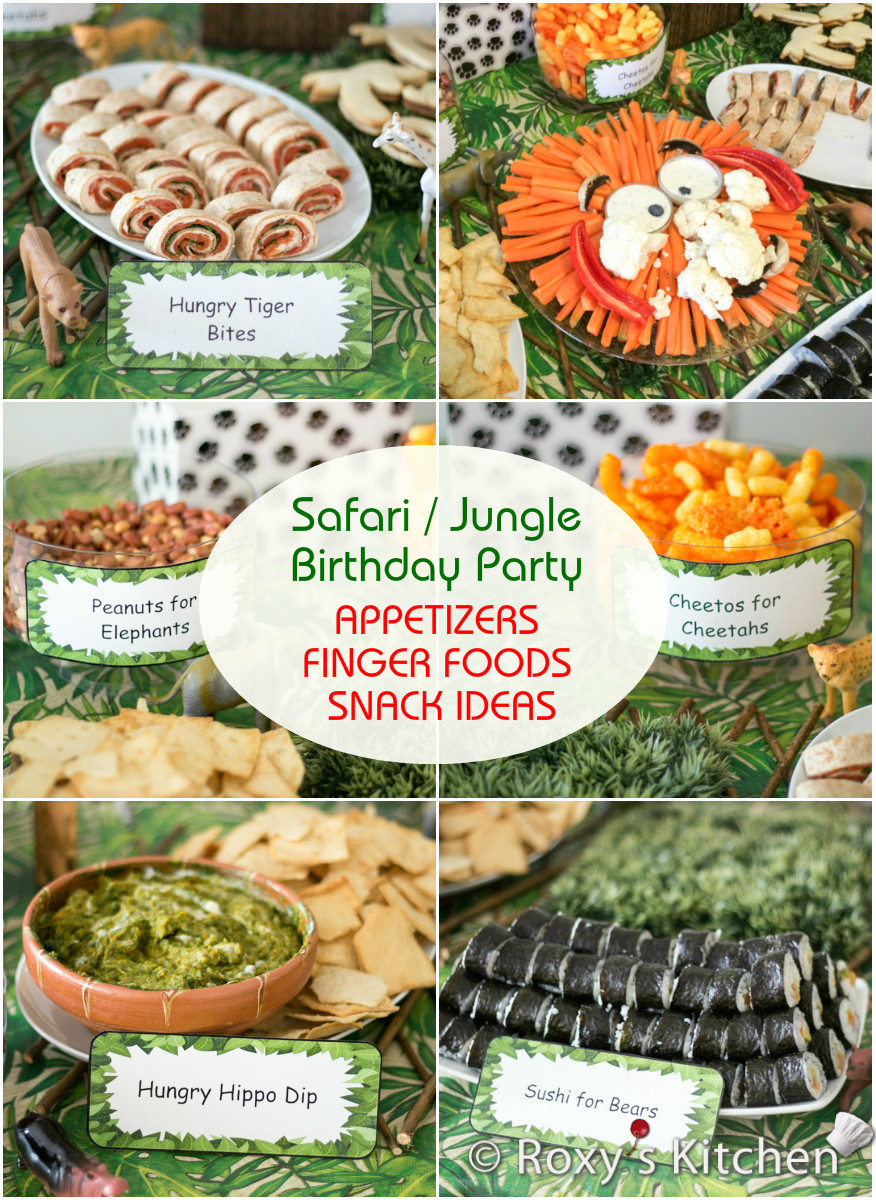 Finger Foods For Birthday Party
 Safari Jungle Themed First Birthday Party Part II