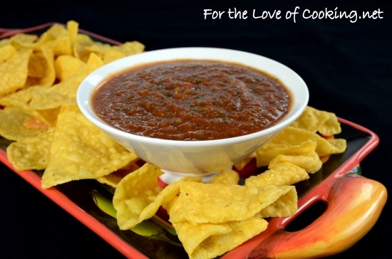 Fire Roasted Salsa Recipe
 Spicy Fire Roasted Salsa