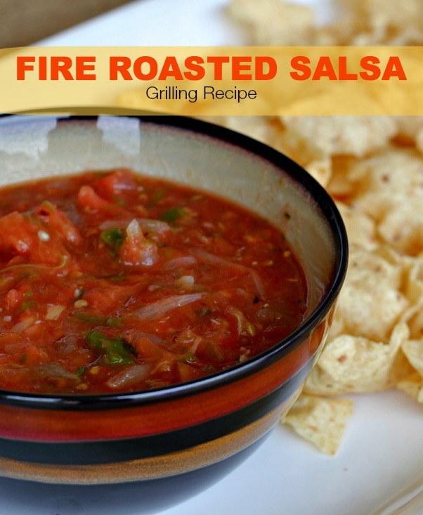 Fire Roasted Salsa Recipe
 Fire Roasted Salsa Grilling Recipe PinkWhen