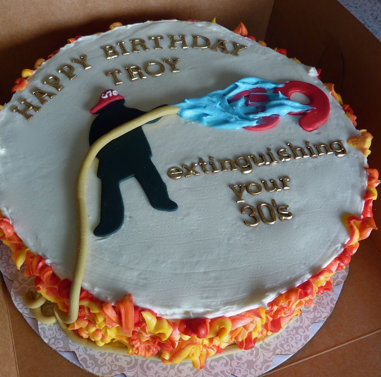 Firefighter Birthday Cake
 Fireman Cakes – Decoration Ideas
