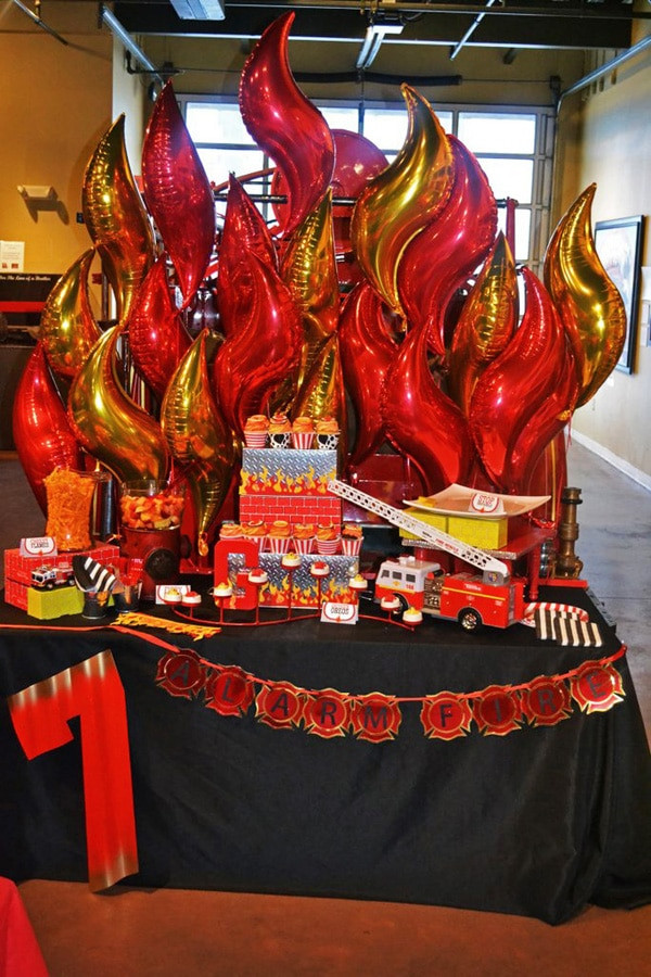 Firefighter Birthday Party Ideas
 Best Fireman Birthday Party Ideas For Boys Pretty My Party