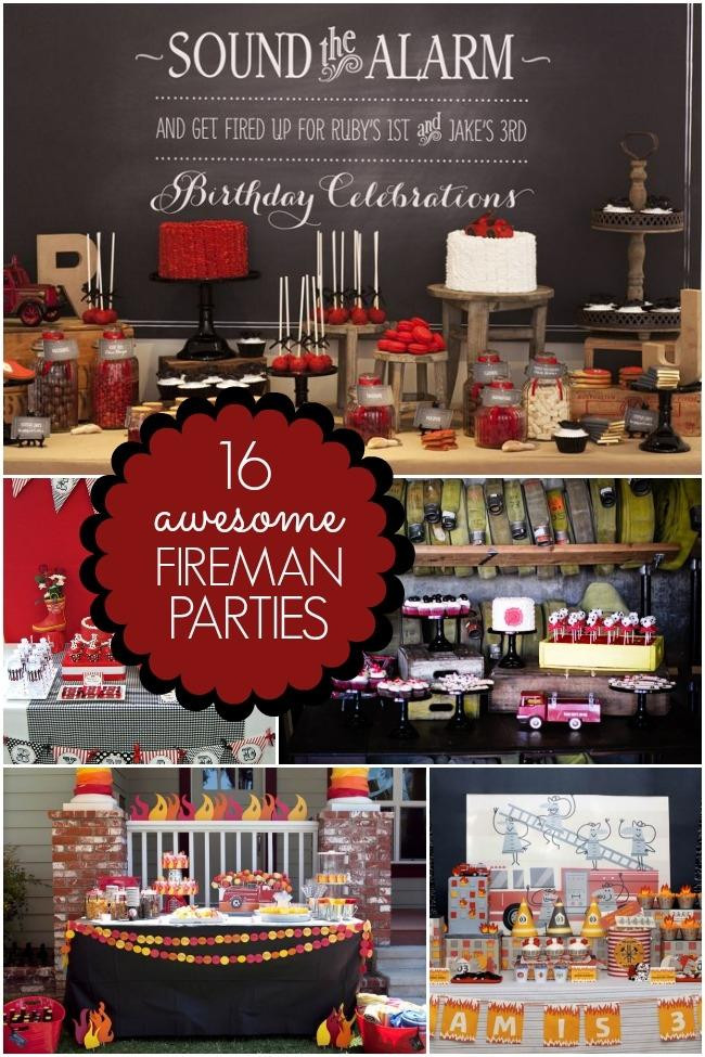 Firefighter Birthday Party Ideas
 16 Fireman Birthday Party Ideas Spaceships and Laser Beams
