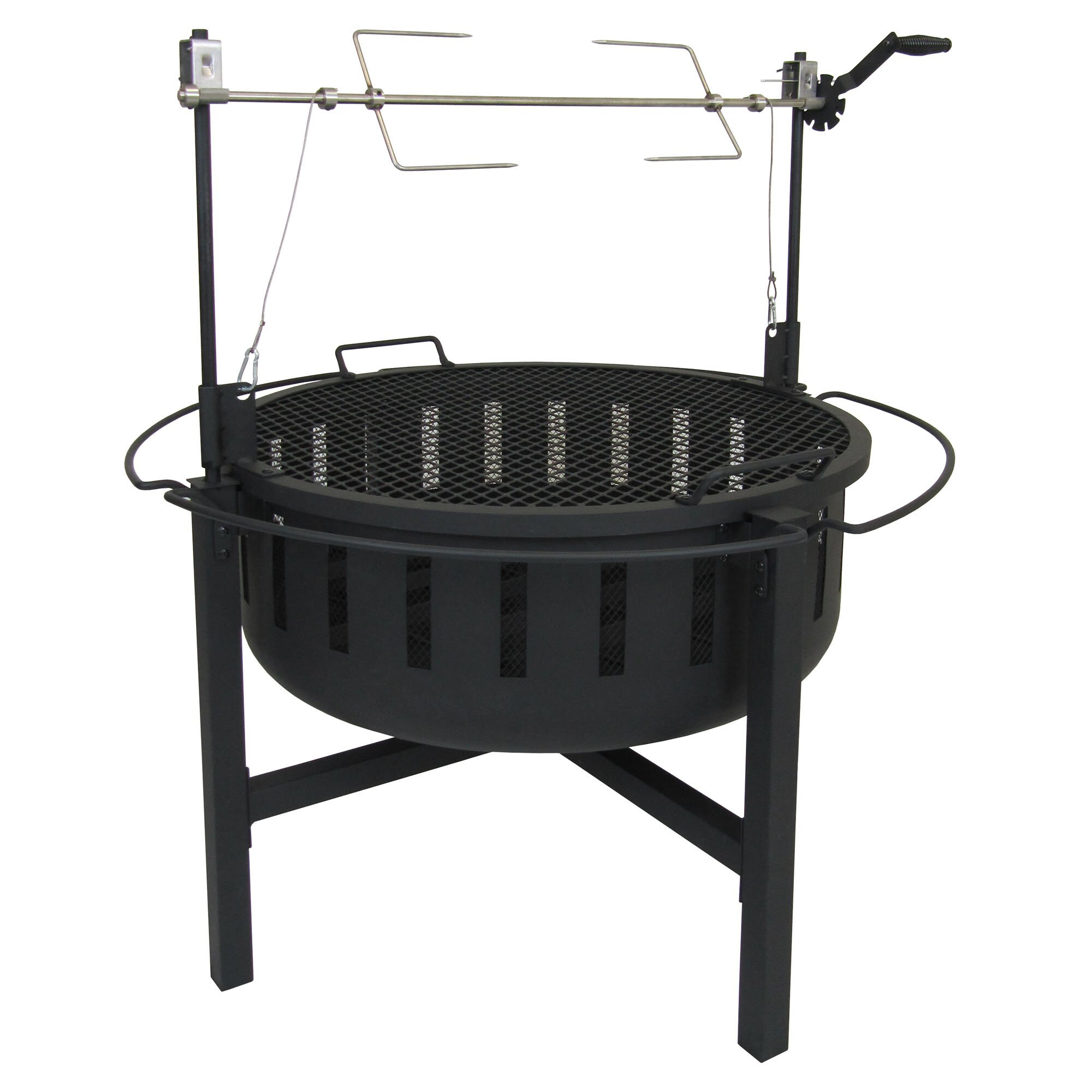 Firepit And Grill
 Landmann 42 75" Charcoal Rotisserie Grill & Reviews