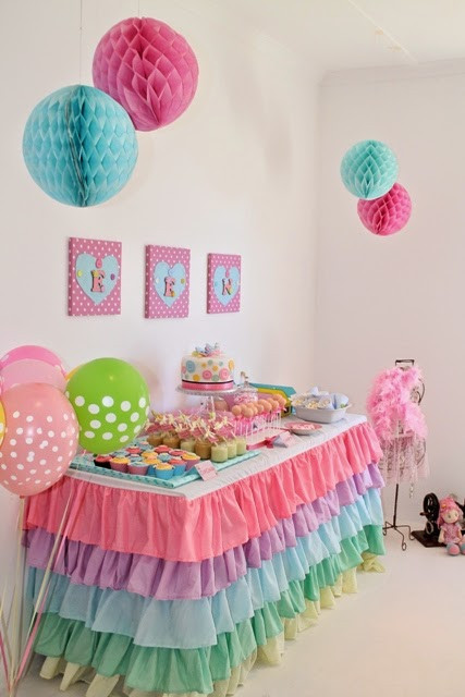 First Birthday Party Decorations
 34 Creative Girl First Birthday Party Themes and Ideas
