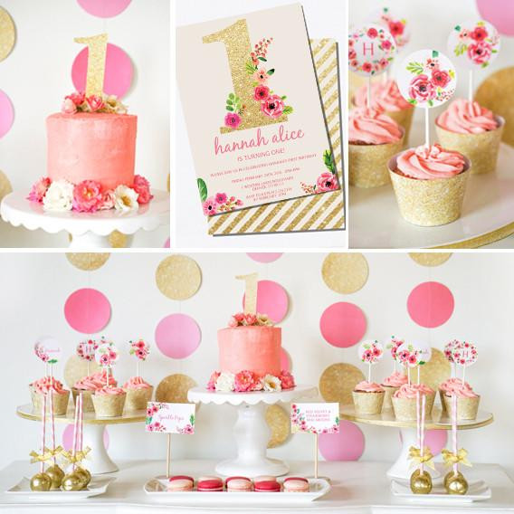 First Birthday Party Decorations
 First Birthday Party Decorations For a Girl