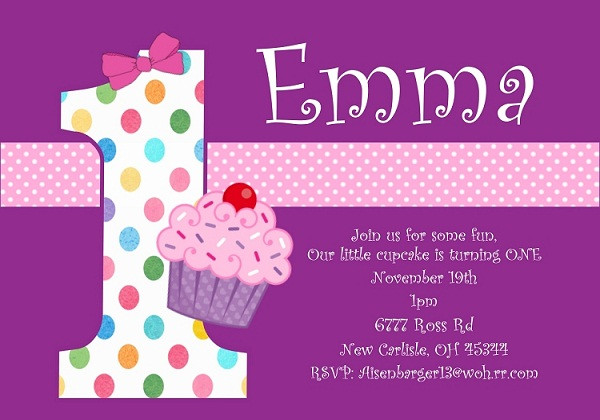 First Birthday Party Invitation Wording
 First Birthday Invitation Wording and 1st Birthday