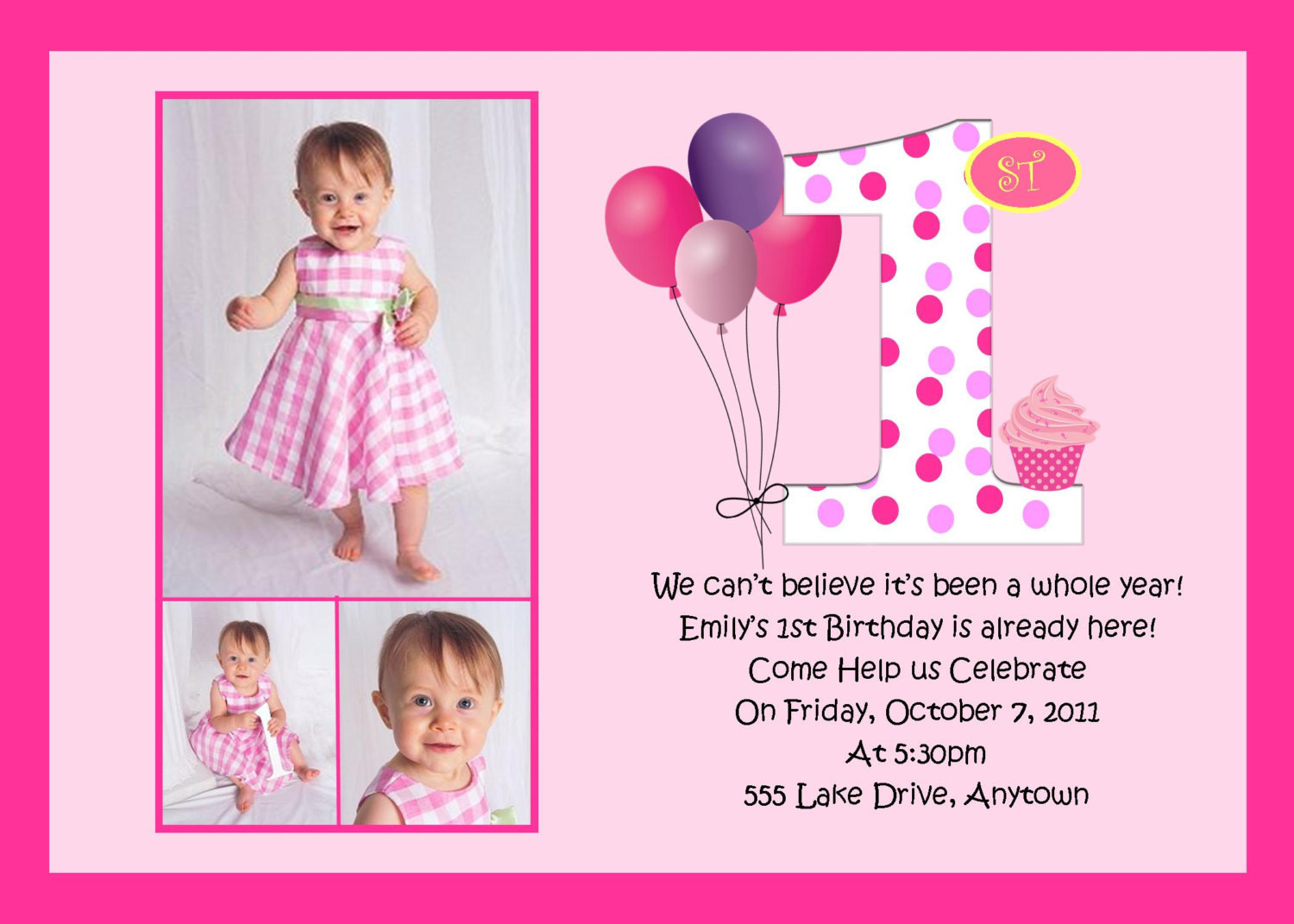 First Birthday Quote
 Quotes For 1st Birthday Invitations QuotesGram