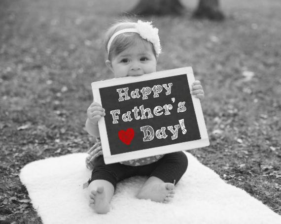 First Father'S Day Gift Ideas From Baby
 Happy Fathers Day Chalkboard Sign Fathers Day Gift Gift