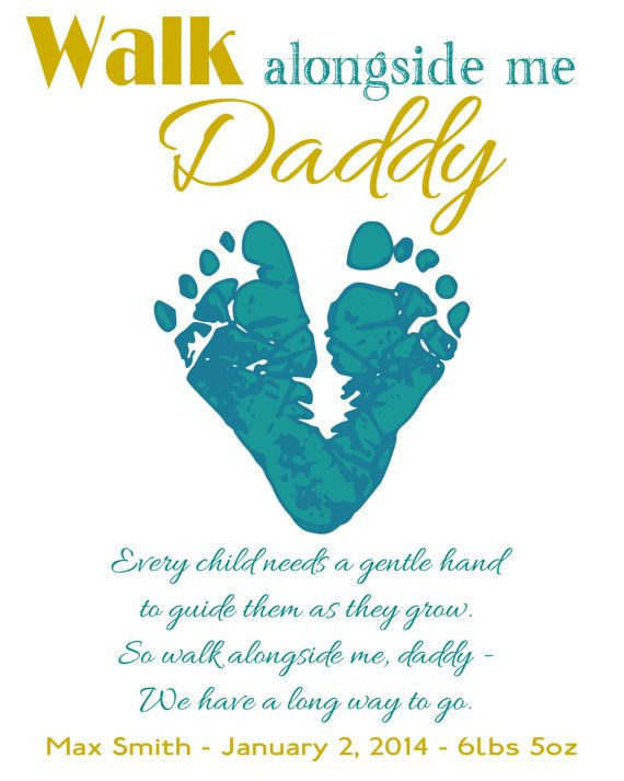 First Father'S Day Gift Ideas From Baby Boy
 First Father s Day Gift for New Dad I Love You Daddy