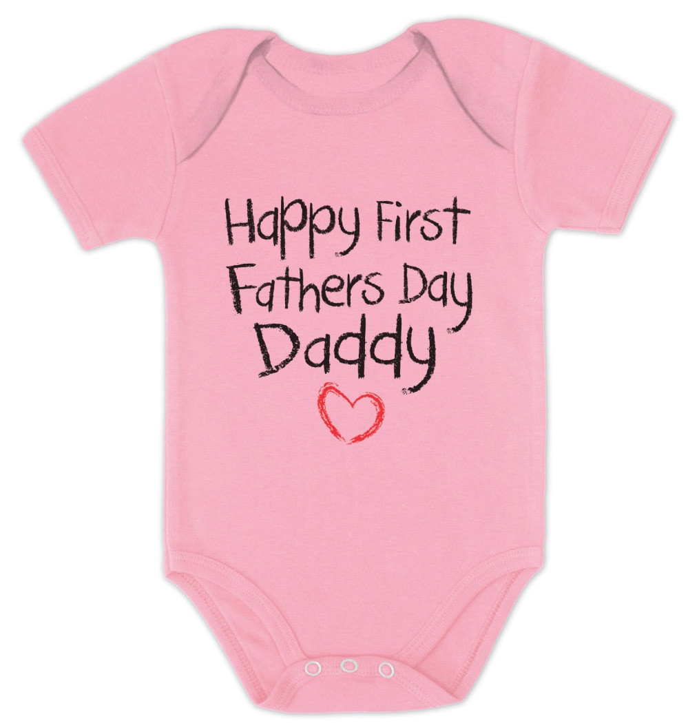 First Father'S Day Gift Ideas From Baby
 Happy First Father s Day Baby esie Baby shower t idea