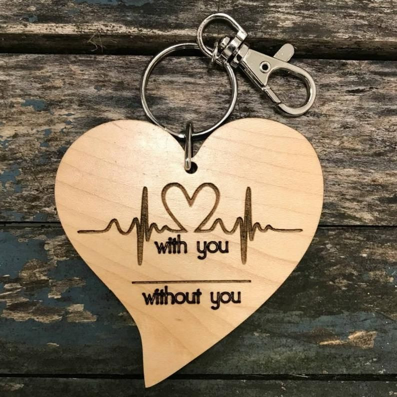 First Valentine'S Day Gift Ideas For Him
 Personalized Keychain Valentine s Day Gift