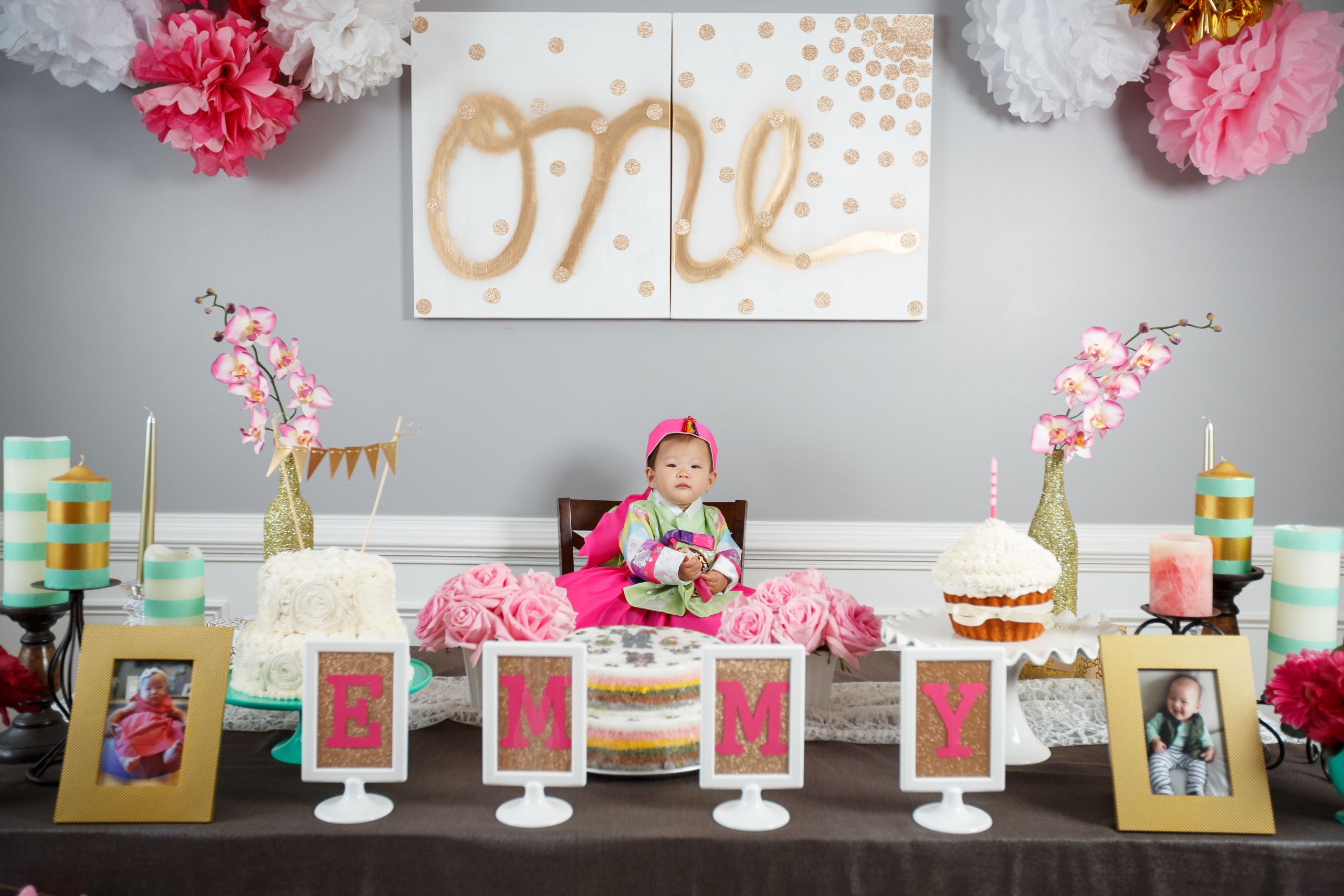 First Year Birthday Party
 Emmy s Dohl Korean 1st Birthday Party Love Your Abode