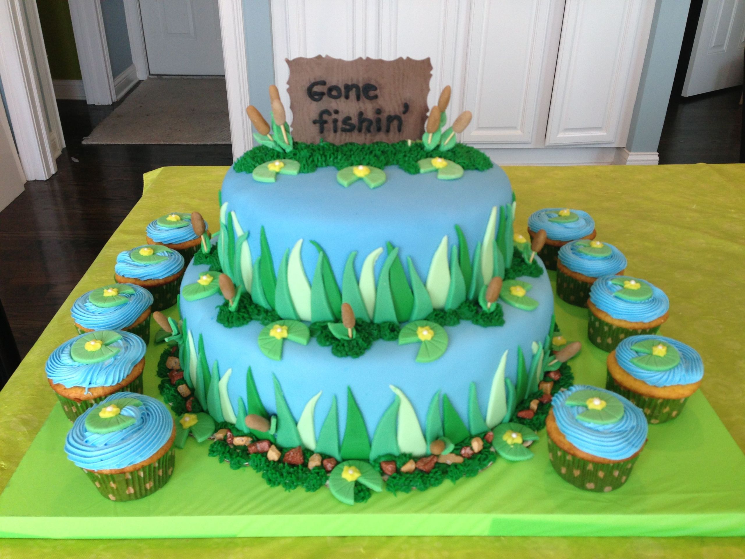 Fishing Retirement Party Ideas
 Fishing Retirement Party Cake Ideas