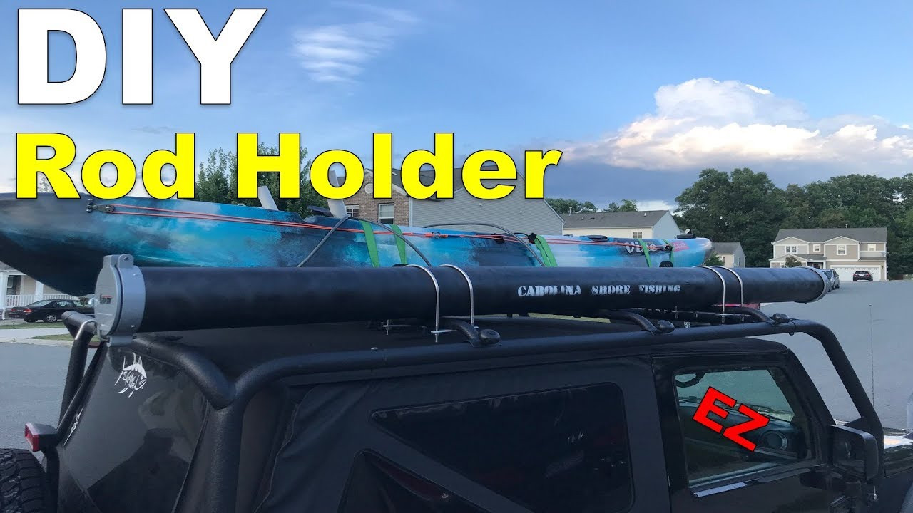 Fishing Rod Roof Rack DIY
 DIY Roof Rack Rod Holder