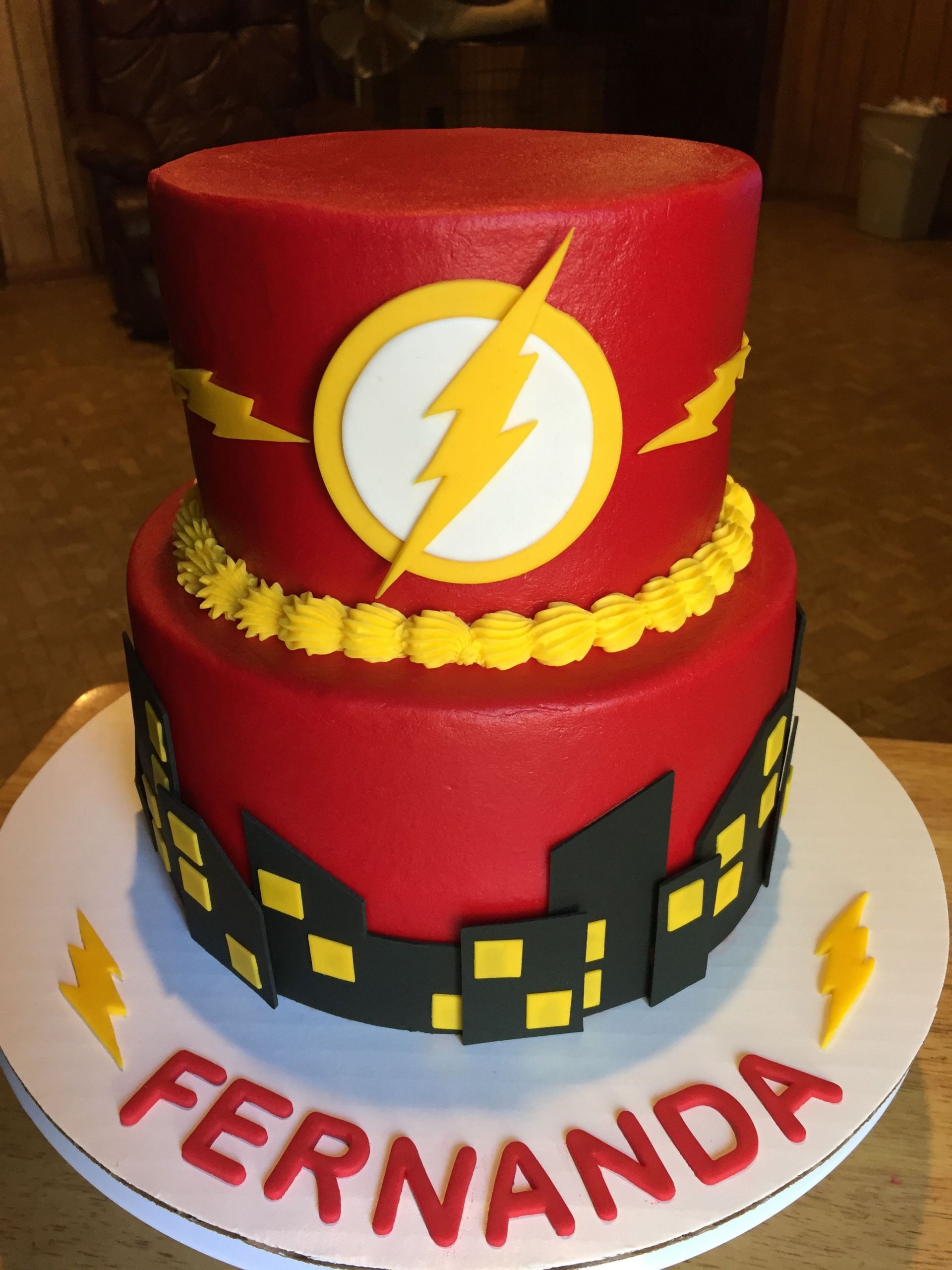 Flash Birthday Cake
 DC Flash Cake ⚡️