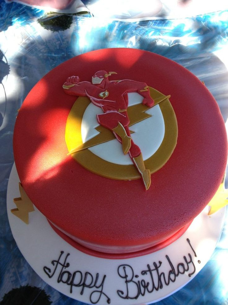 Flash Birthday Cake
 The Flash Cake Ideas Flash Themed Cakes