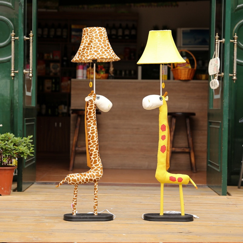 Floor Lamp Kids Room
 Cartoon Giraffe Kid s Room Floor Lamps Cute Fabric Baby