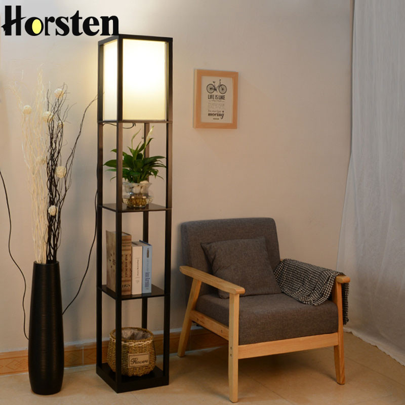 Floor Lights For Bedroom
 Wooden Floor Lamp Modern Minimalist Living Room Light 3