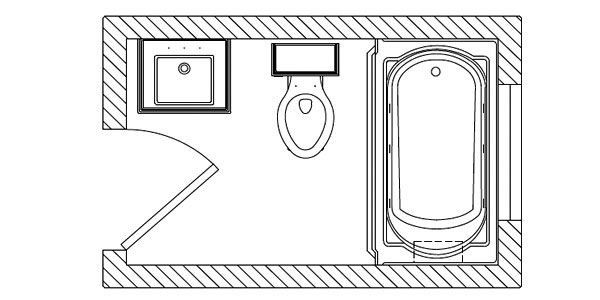 Floor Plan For Small Bathroom
 Small Bathroom Floor Plans PICTURES