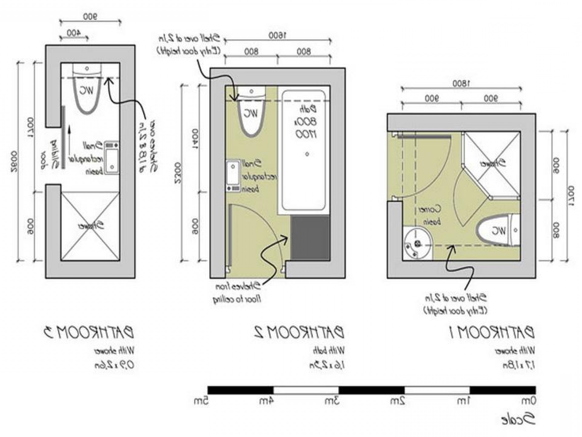 Floor Plan For Small Bathroom
 Small Bathroom Floor Plans With Shower Morganallen Designs