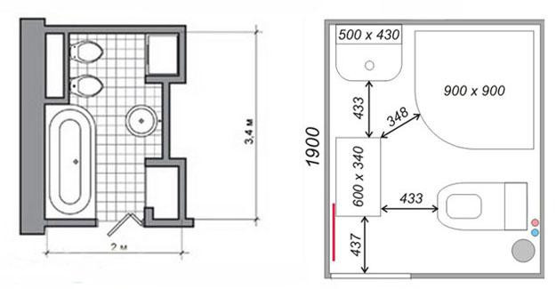 Floor Plan For Small Bathroom
 33 Space Saving Layouts for Small Bathroom Remodeling