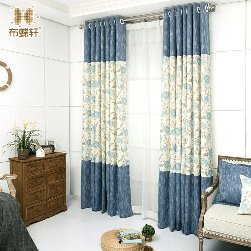 Floral Curtains For Living Room
 Aliexpress Buy Korean Pastoral Style Floral Prints