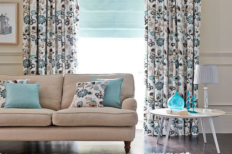 Floral Curtains For Living Room
 Floral Curtains UK