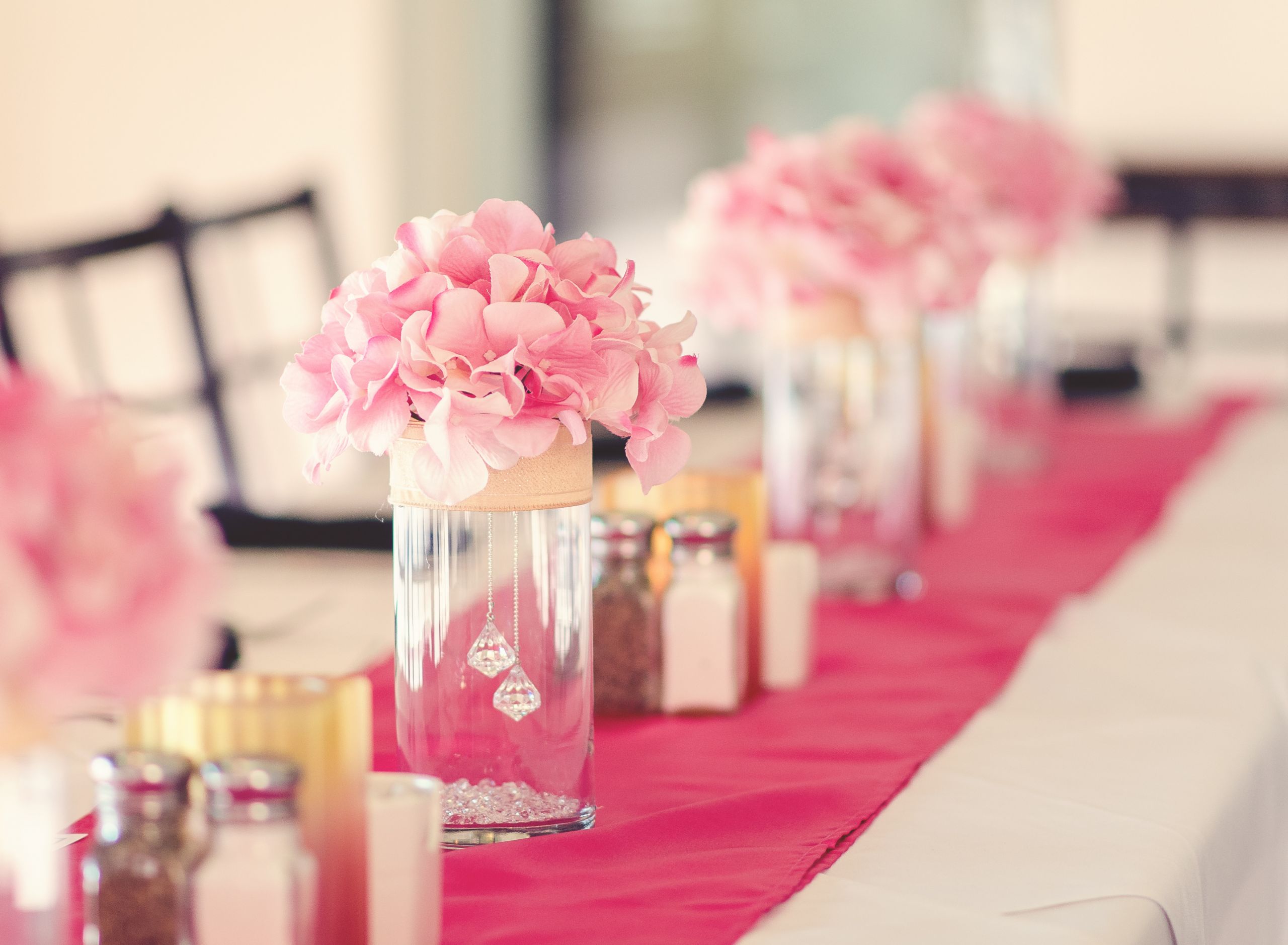 Flower Arrangement Ideas For Engagement Party
 Engagement Dinner Centerpiece whole decorations