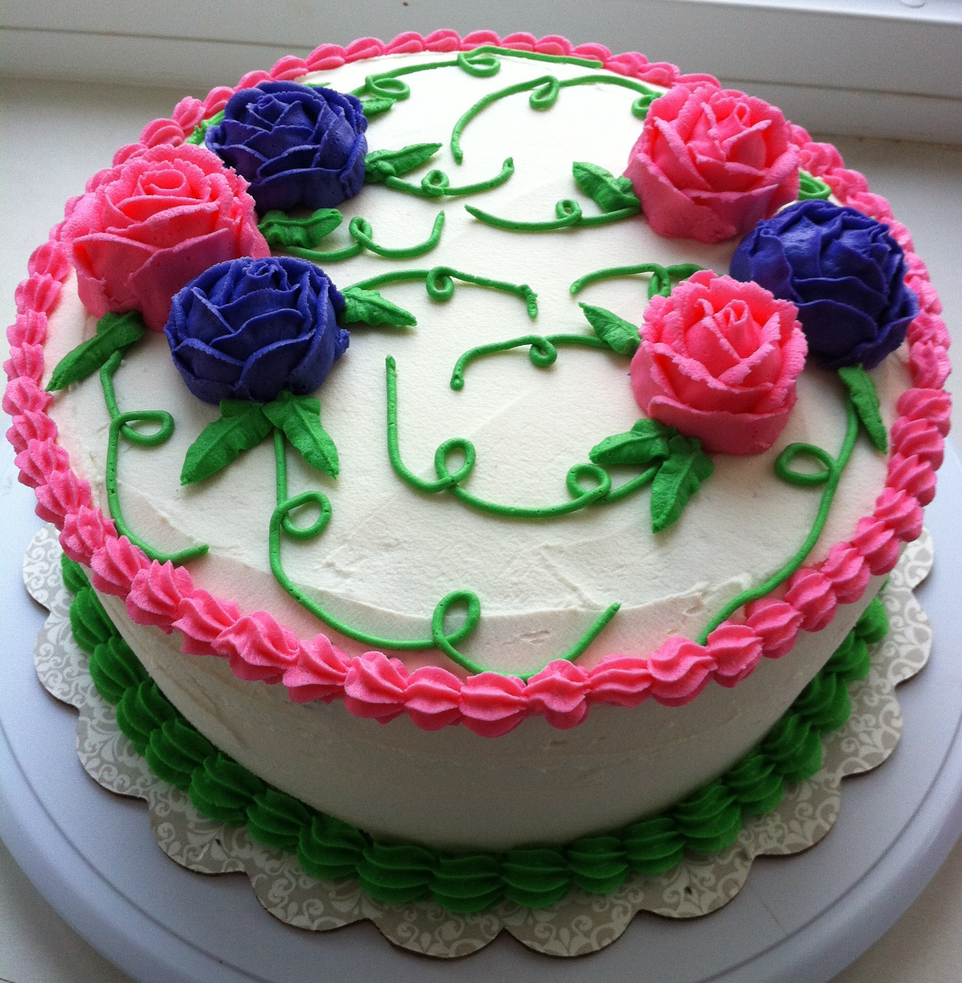 Flower Birthday Cakes
 Flower Cakes – Decoration Ideas