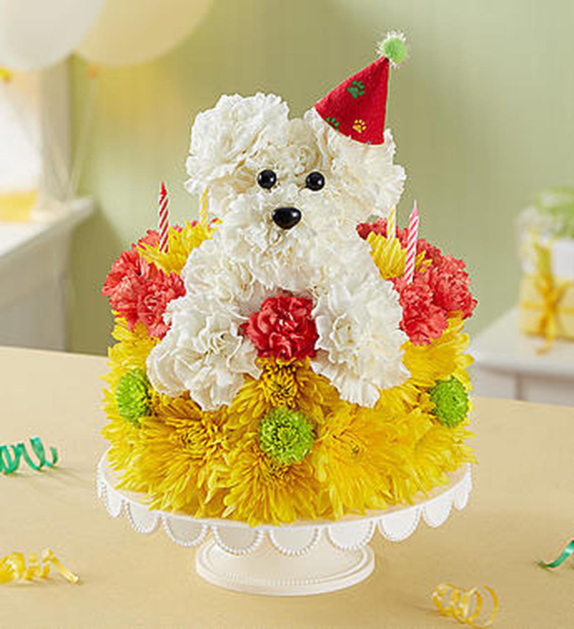 Flower Birthday Cakes
 Birthday Wishes Flower Cake Pupcake Conroy s Flowers