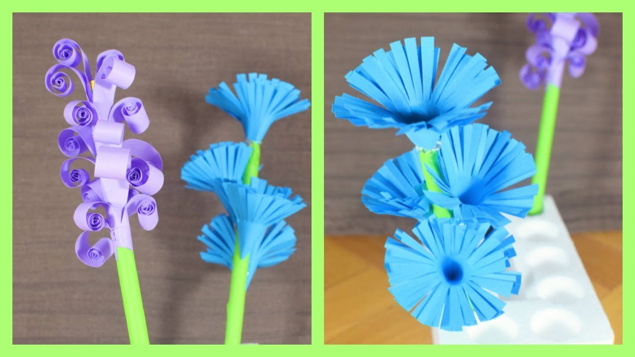 Flower Crafts For Adults
 Flower Craft Easy Paper Flower Craft for Kids and Adults