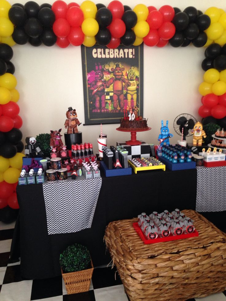 Fnaf Birthday Party Ideas
 213 best images about FNAF Birthday Party on Pinterest