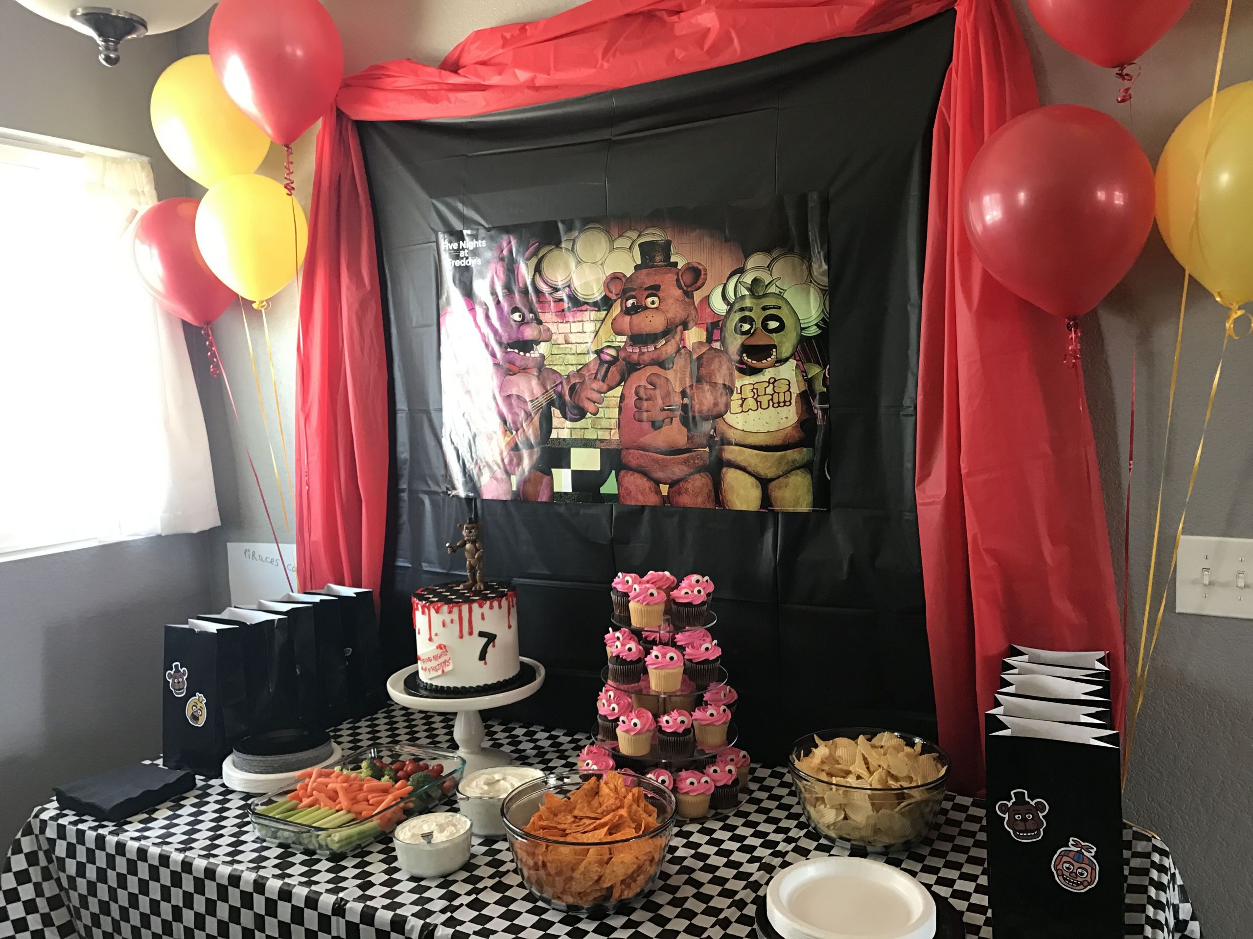 Fnaf Birthday Party Ideas
 Five Nights at Freddy s Birthday FNAF Birthday