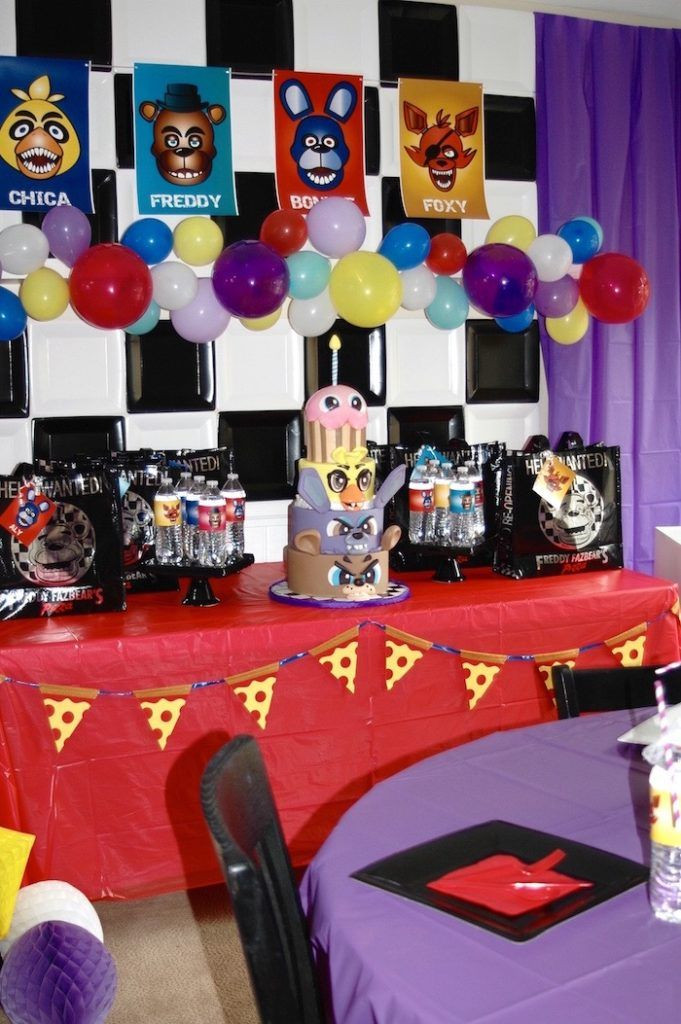 Fnaf Birthday Party Ideas
 Five Nights At Freddy s Birthday Party