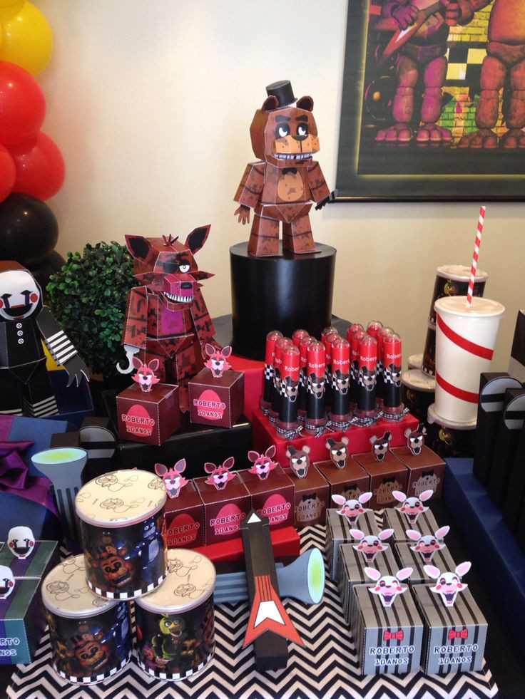 Fnaf Birthday Party Ideas
 1000 images about Five Nights Freddy s Birthday Party on