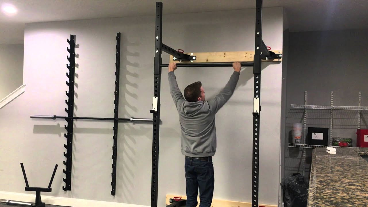Folding Squat Rack DIY
 Wall Mounted Squat Rack Diy Easy Craft Ideas