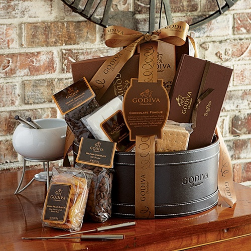 Fondue Gift Basket Ideas
 18 best Care Packages images on Pinterest