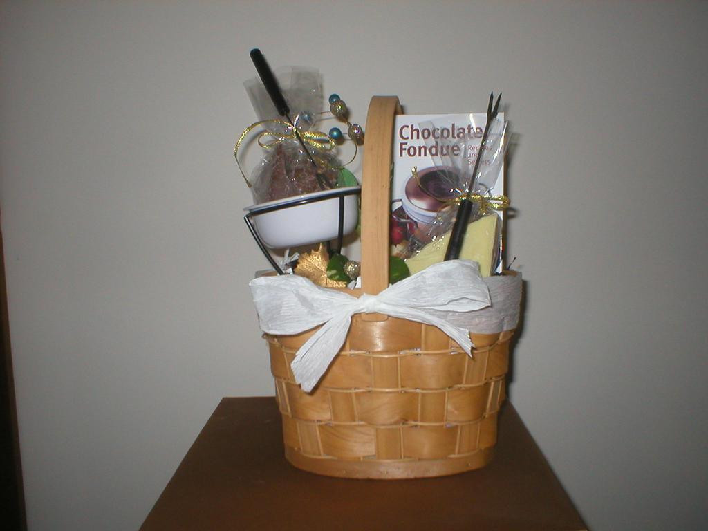 Fondue Gift Basket Ideas
 Simply Unique Baskets by R Montague NJ