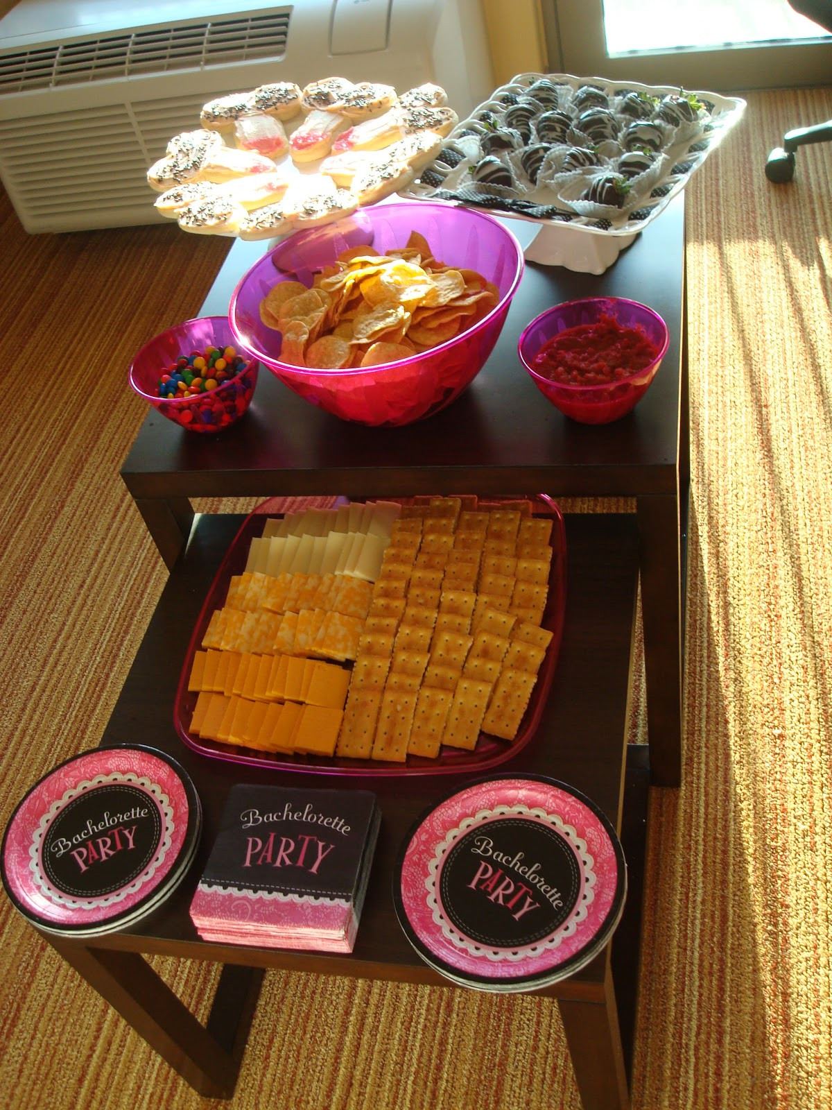 Food Ideas For Bachelorette Party
 The Journey To "We" A Low Key Bachelorette Party