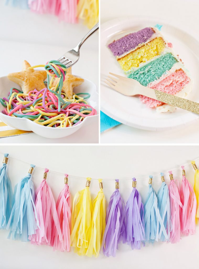 Food Ideas For Unicorn Party
 Simple & Sweet Unicorn Birthday Party Ideas Hostess