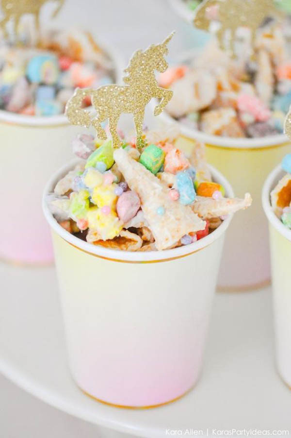 Food Ideas For Unicorn Party
 Lovely Unicorn Party Ideas B Lovely Events
